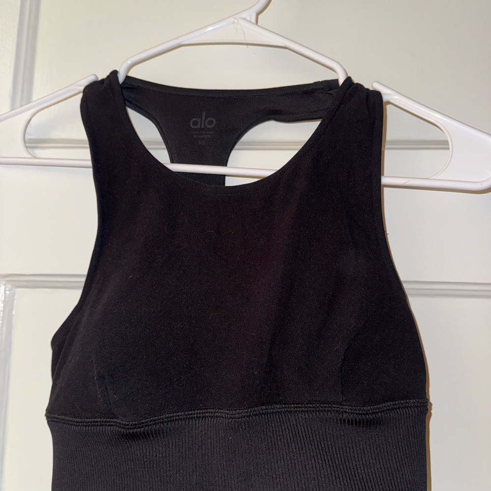Alo Sports Bra XS Buy 1 Get 1 Free - Black And Gray